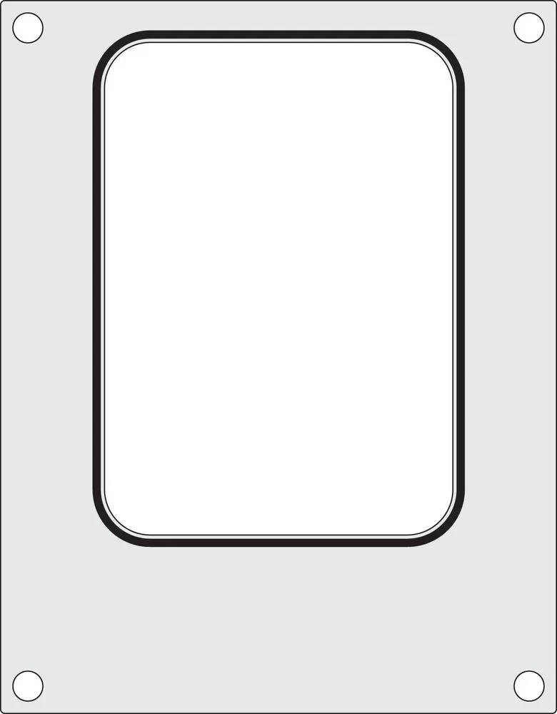 Hendi Matrice pour scelleuse de barquettes Compact, format de barquette 187 x 137 mm