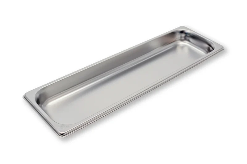 Bac GN Rieber en acier inoxydable GN 2/4 - 65 mm, capacité : 3,3 litres, Mod. 24 065