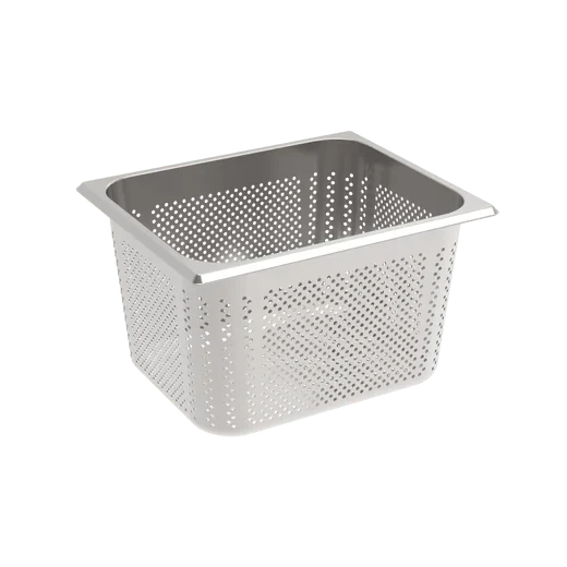 Bac GN Rieber en acier inox GN 1/2 194 mm perforé - 10,9 L