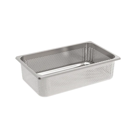 Bac GN Rieber en acier inox GN 1/1 144 mm perforé - 18,4 L
