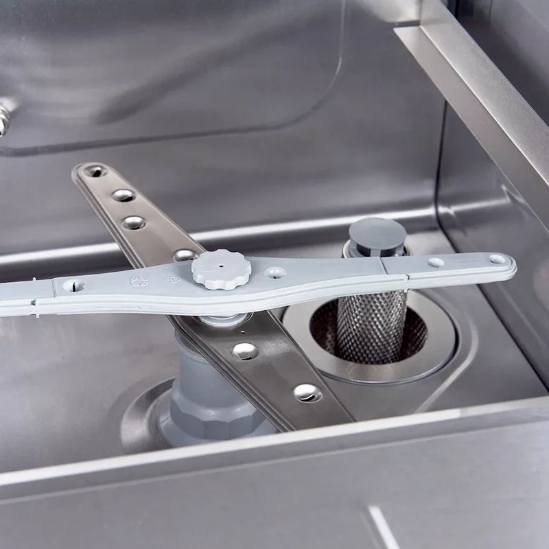 Lave-verres ECO 35x35 cm, avec doseur de détergent et de liquide de rinçage, avec pompe de vidange, fabriqué en Europe, 230 V