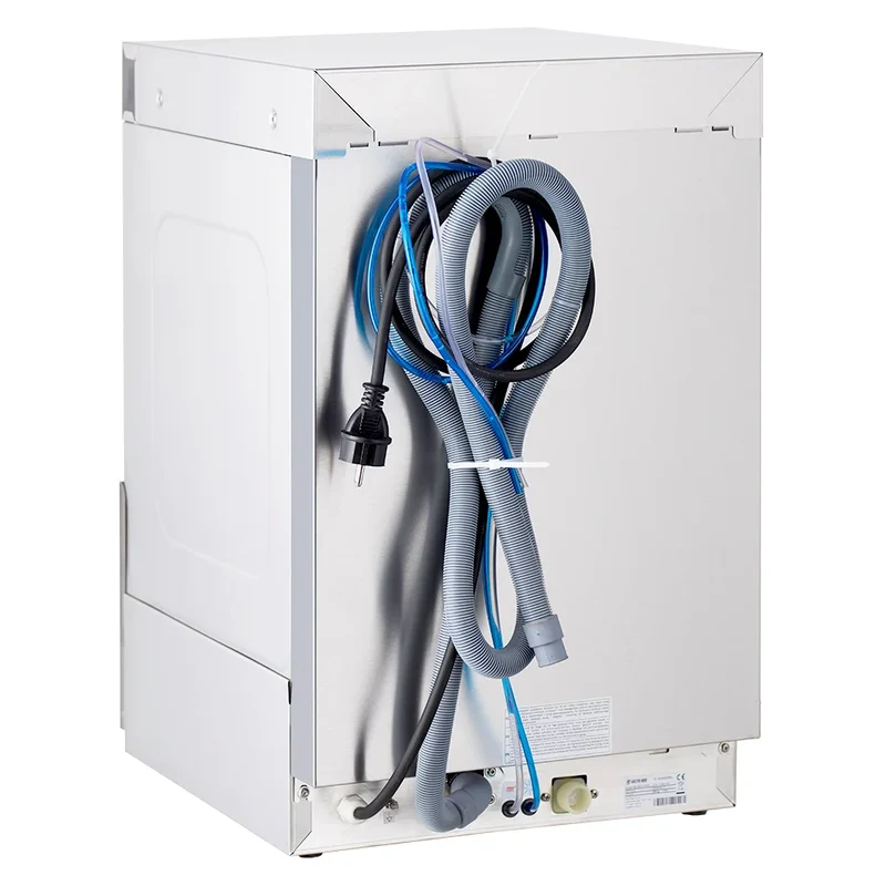Lave-verres ECO 35x35 cm, avec doseur de détergent et de liquide de rinçage, avec pompe de vidange, fabriqué en Europe, 230 V