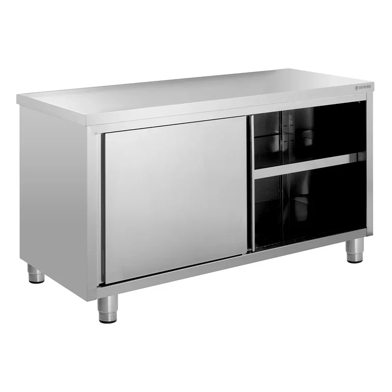 Armoire de travail en inox ECO 12x6 sans dosseret