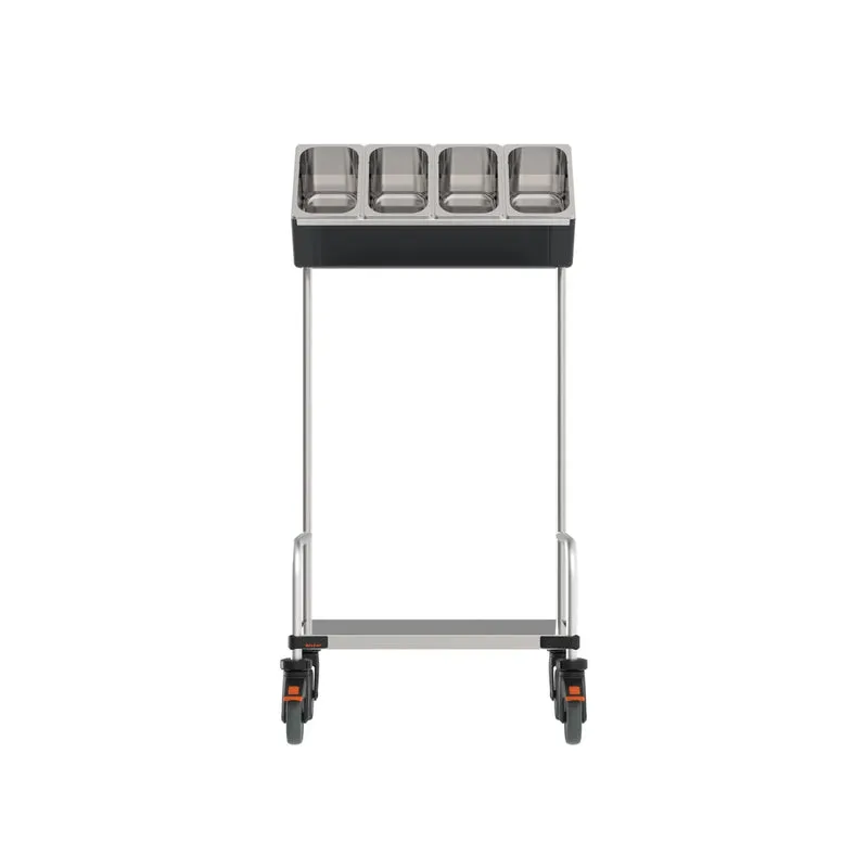 Chariot à plateaux & à couverts monobloc Rieber