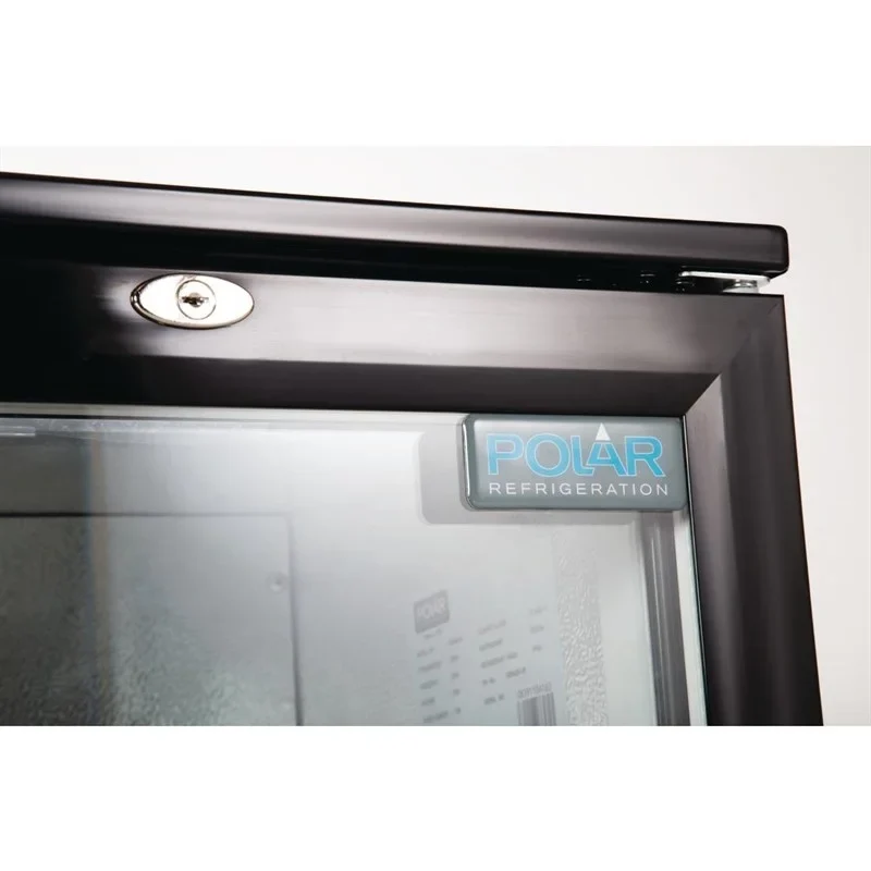 Arrière-bar réfrigéré Polar Série G avec 2 portes battantes 208 Litres
