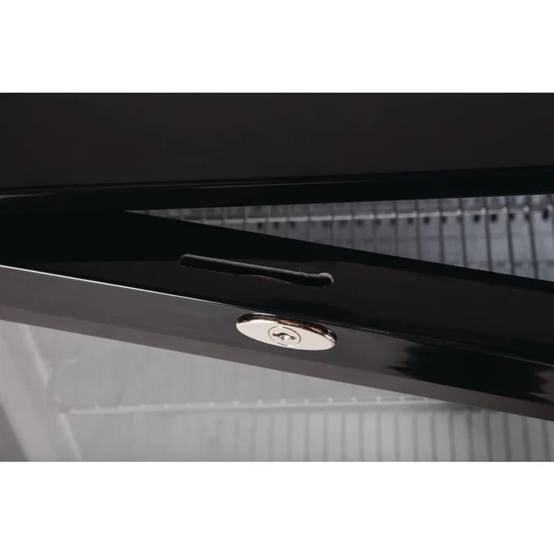 Arrière-bar réfrigéré Polar Série G avec 2 portes battantes 208 Litres