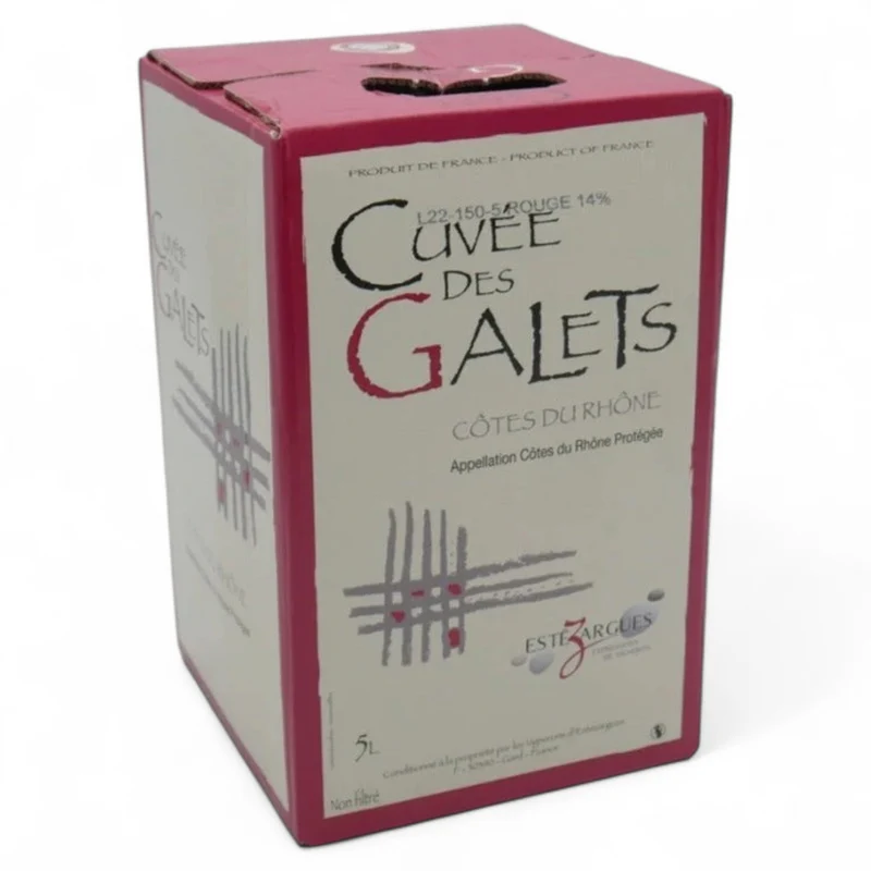 Cuvée des Galets rouge BIB 5L