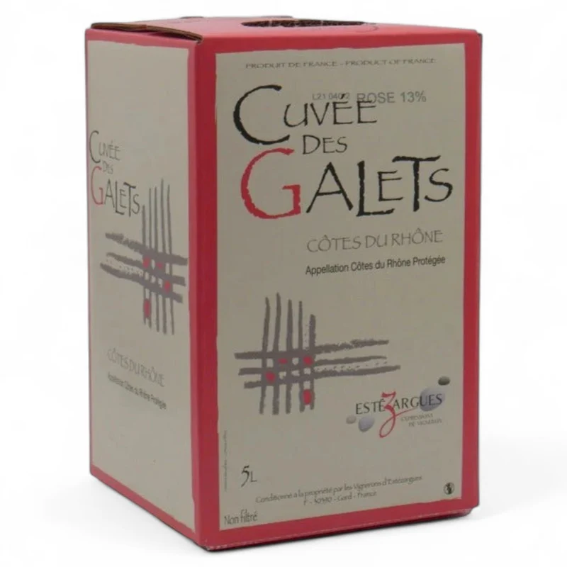 Cuvée des Galets rosé BIB 5L