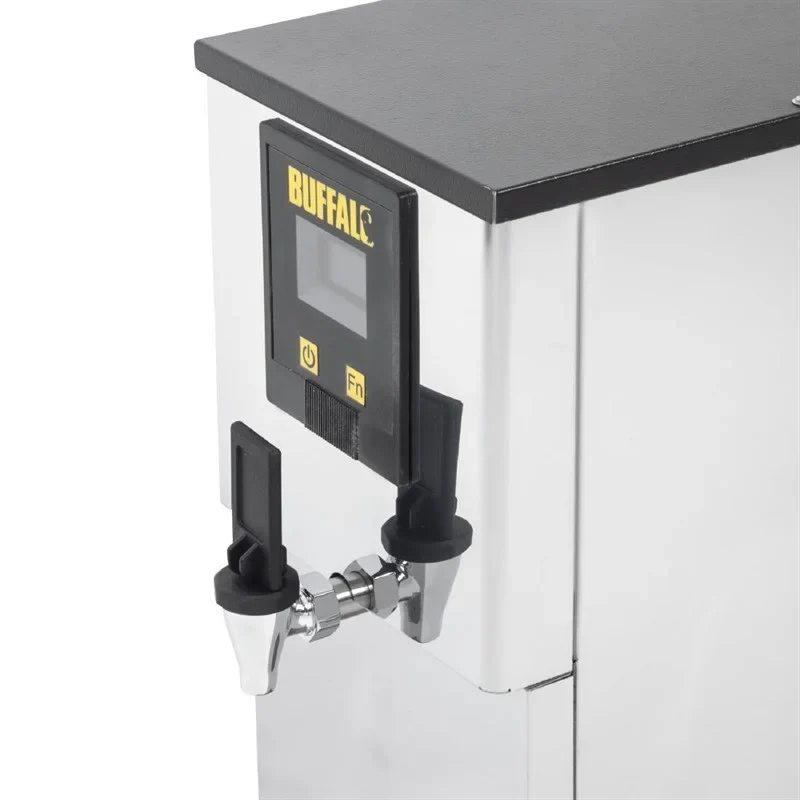 Buffalo distributeur d’eau chaude avec filtre et raccordement fixe au réseau 10L