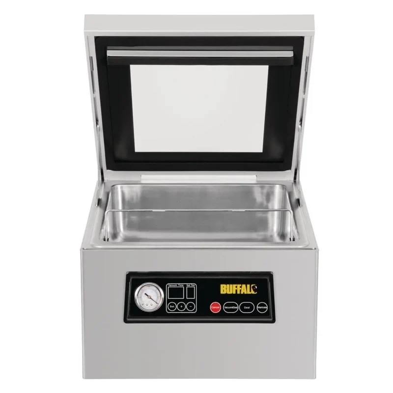 Machine sous vide à cloche Buffalo 6,5 Liter, jusqu’à 300 mm de largeur de sachet
