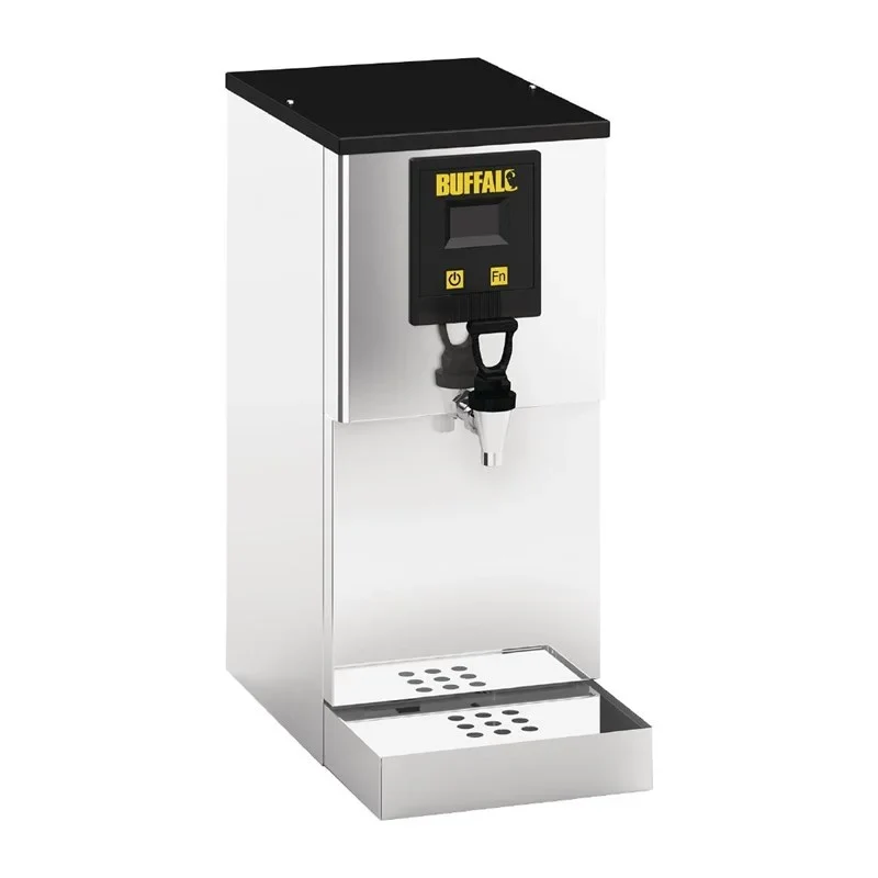 Distributeur d’eau chaude Buffalo 10 L avec raccordement fixe à l’eau