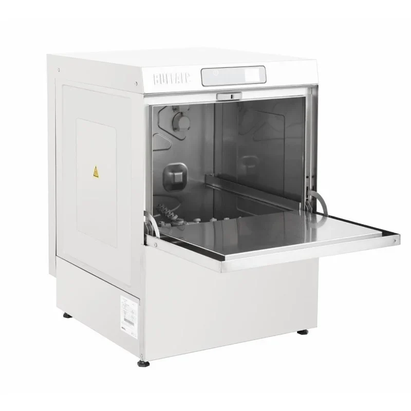 Lave-vaisselle numérique sous comptoir Buffalo avec pompe de vidange panier 500 mm 2,9 kW raccordement monophasé