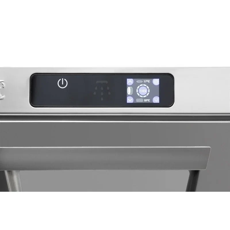 Lave-vaisselle numérique sous comptoir Buffalo avec pompe de vidange panier 500 mm 2,9 kW raccordement monophasé