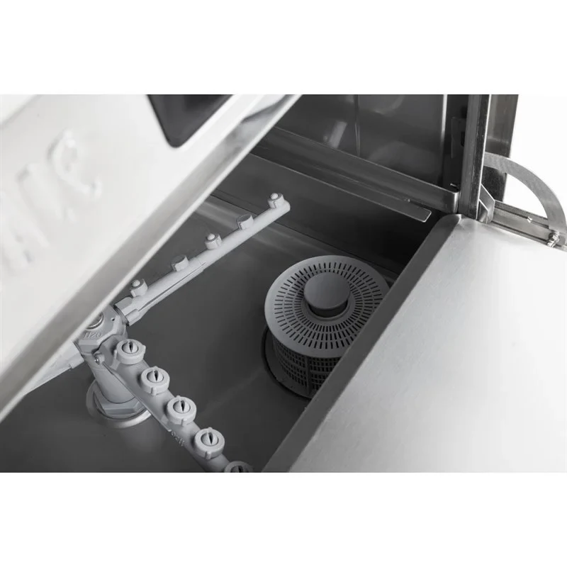 Lave-vaisselle numérique sous comptoir Buffalo avec pompe de vidange panier 500 mm 2,9 kW raccordement monophasé