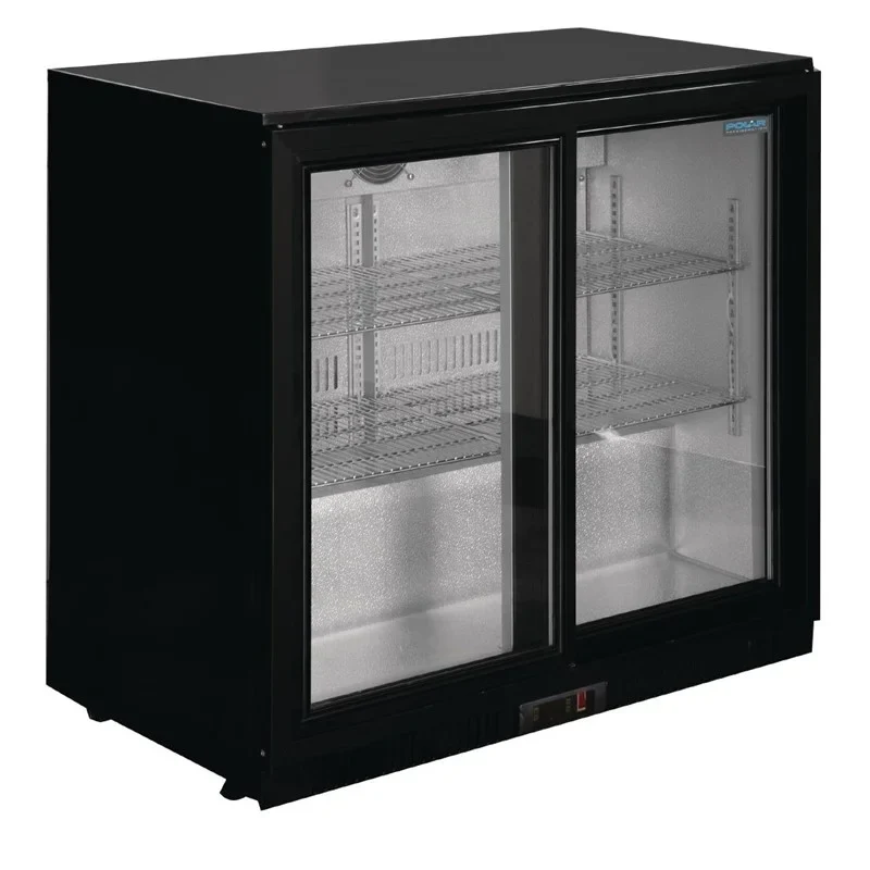Arrière-bar Polar Série G avec 2 portes coulissantes 208 Litres