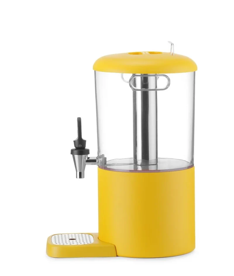 Distributeur de jus, 4 l UNIQ, HENDI, designed by Robert Bronwasser, 4L, Jaune, 315x211x(H)431mm
