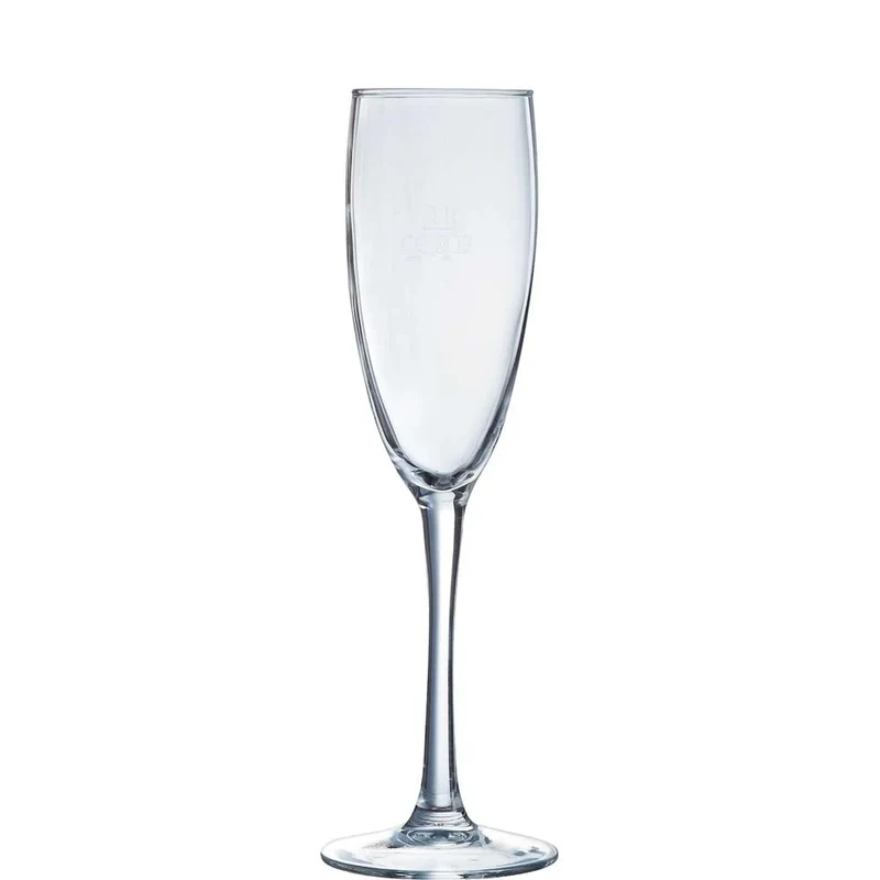 Arcoroc Vina flûte à champagne 19 cl avec trait de jauge à 0,1 l