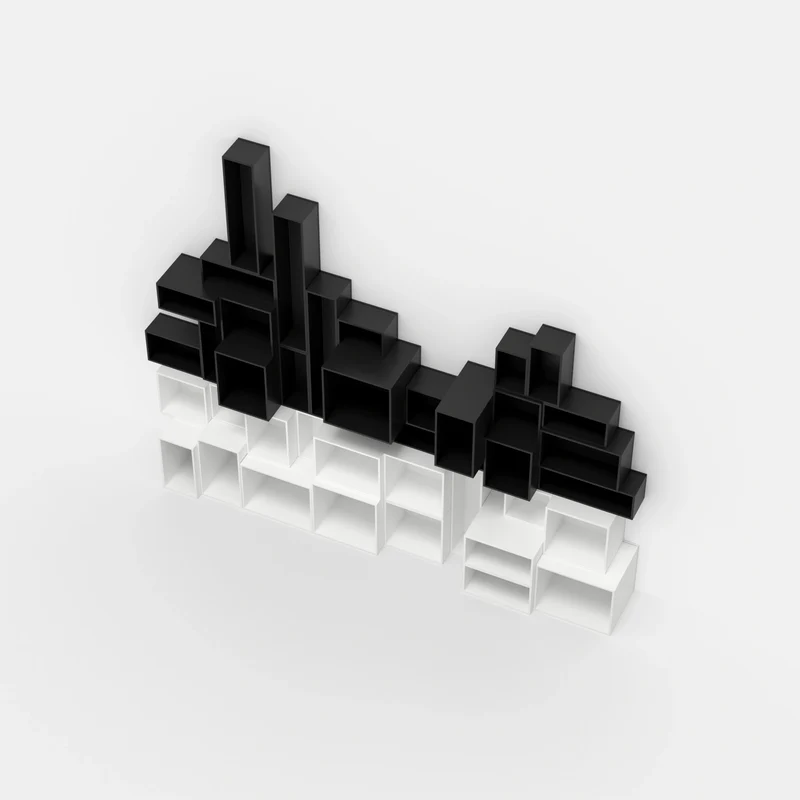 Modulares Regal RK166