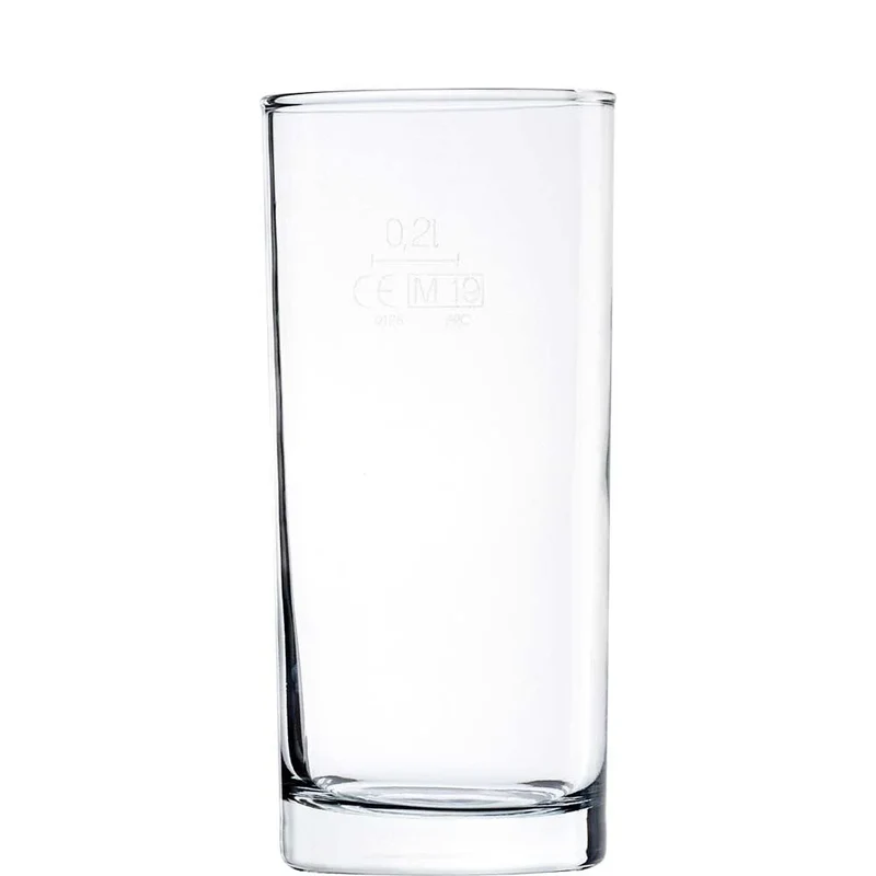 Arcoroc Amsterdam verre long drink 27 cl trait de jauge à 0,2 l