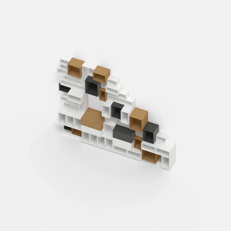 Dachschrägenregal RK047