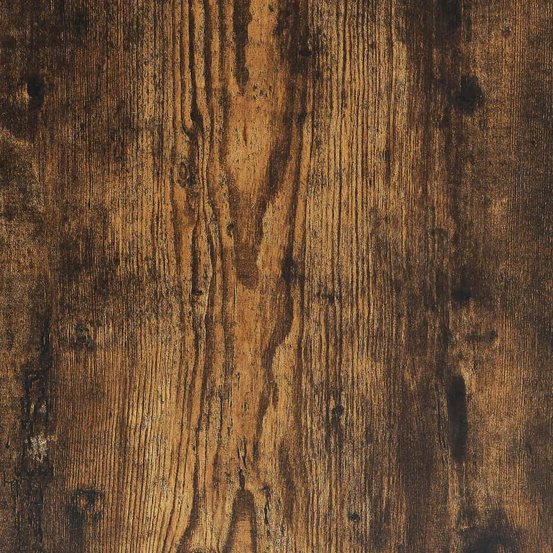 Lot de 2 tables de chevet avec compartiment ouvert et tiroir 40 x 35 x 50 cm bois ingénierie marron et métal DEC035102
