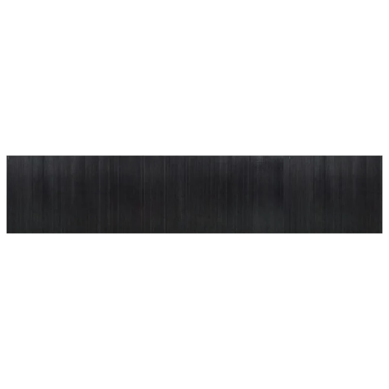 Paravent séparateur de pièce cloison 165 x 800 cm bambou noir DEC031164