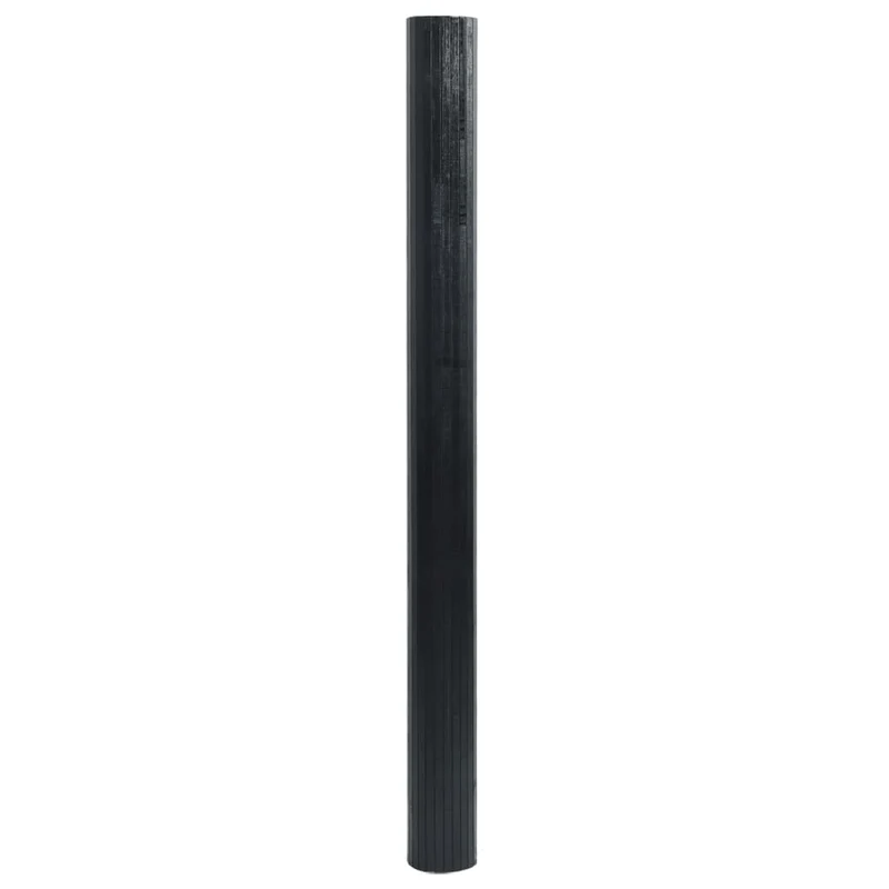 Paravent séparateur de pièce cloison 165 x 800 cm bambou noir DEC031164