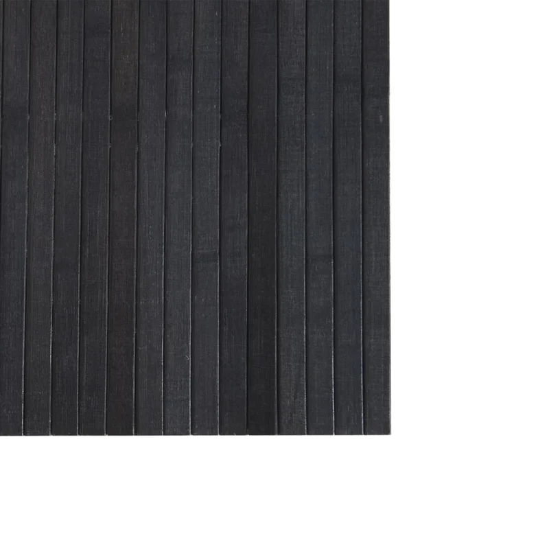 Paravent séparateur de pièce cloison 165 x 800 cm bambou gris DEC031146