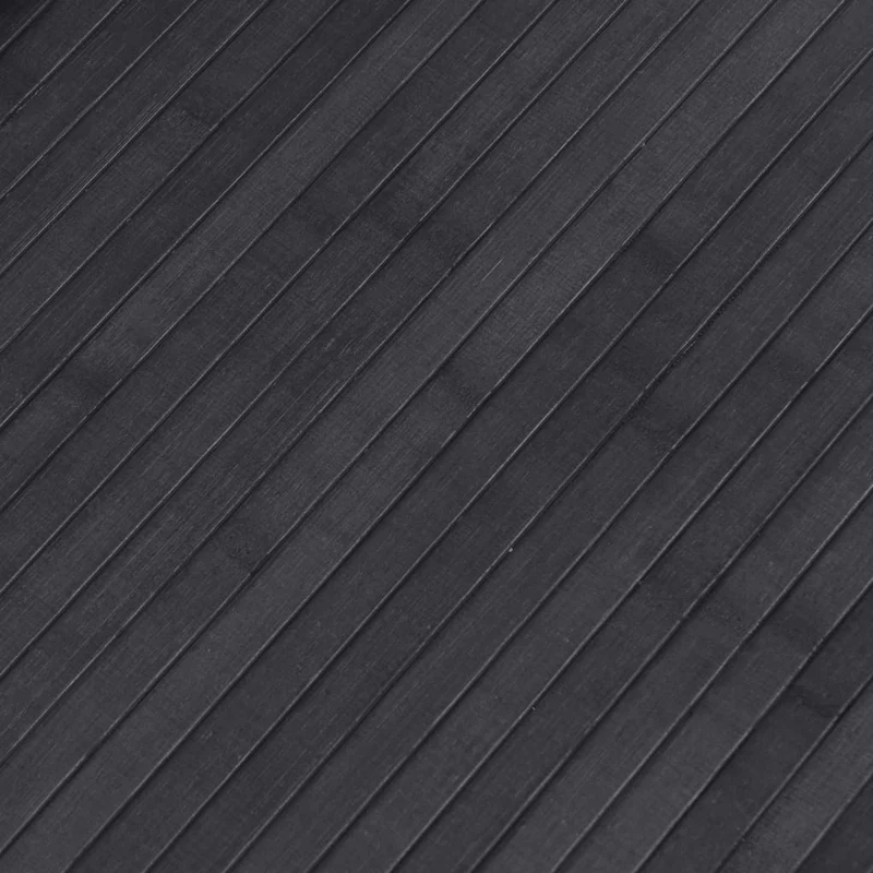 Paravent séparateur de pièce cloison 165 x 800 cm bambou gris DEC031146