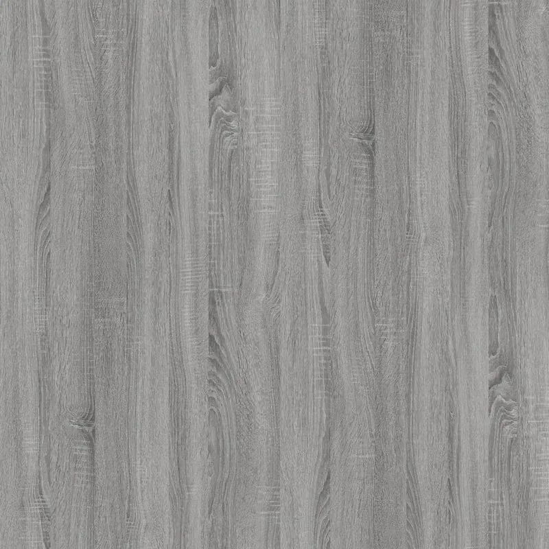 Table de chevet avec compartiment ouvert 41 x 40 x 36 cm bois d'ingénierie gris DEC034664