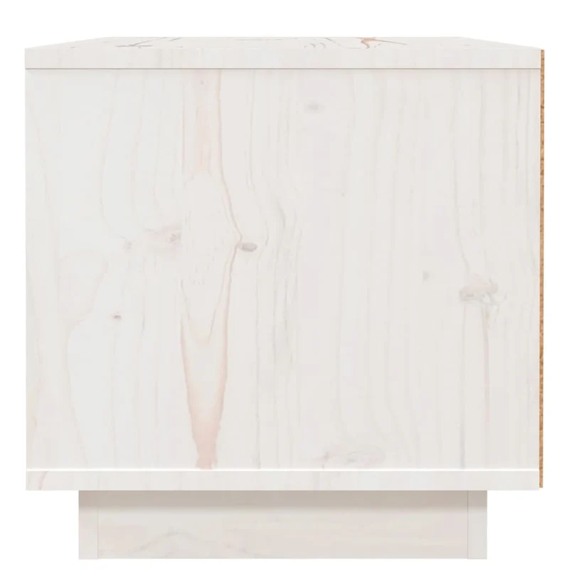 Lot de 2 tables de chevet avec tiroir 40 x 34 x 35 cm bois de pin blanc DEC034904