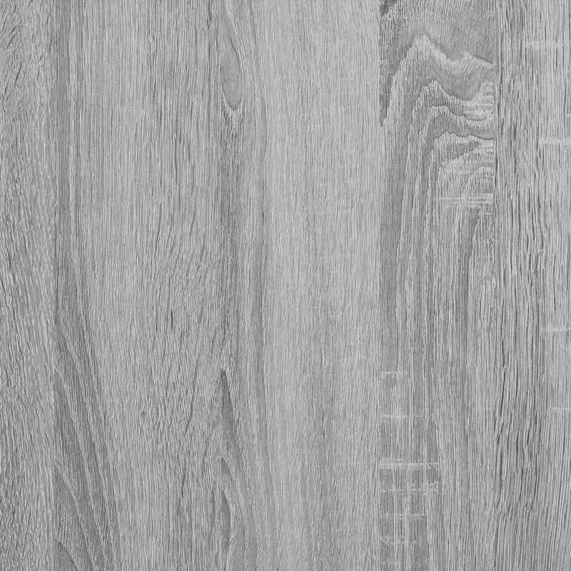 Table de chevet avec tiroir et compartiment 40 x 35 x 50 cm bois d’ingénierie gris DEC034625