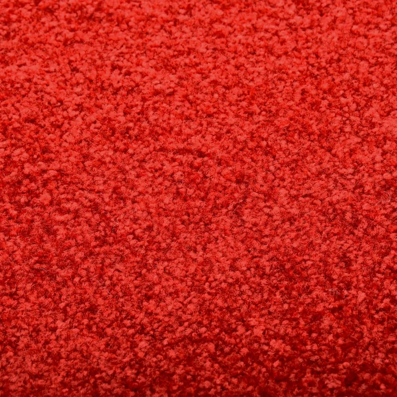 Paillasson lavable Rouge 90x120 cm DEC023186