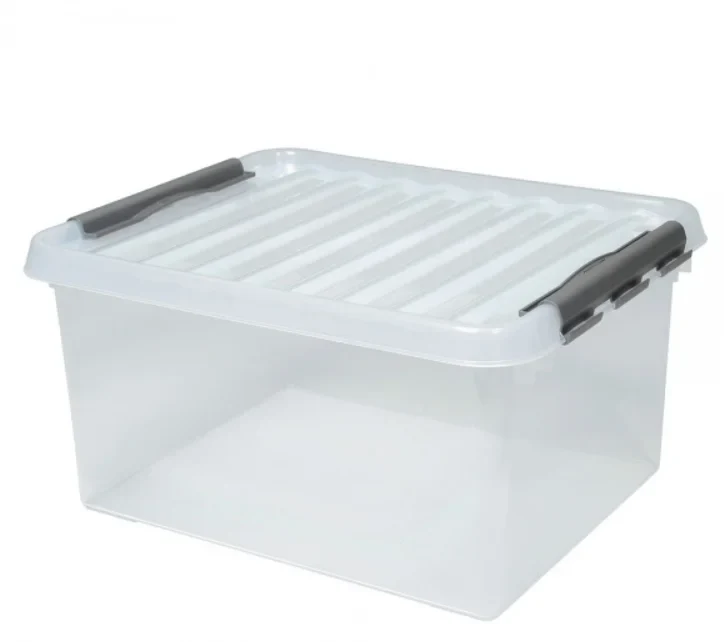 Bac transparent avec couvercle 500x400 mm - 260 mm