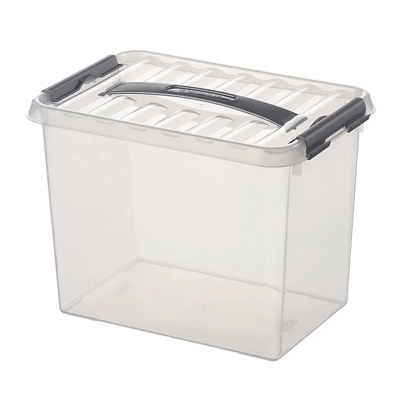 Bac transparent avec couvercle 400x300 mm - 260 mm