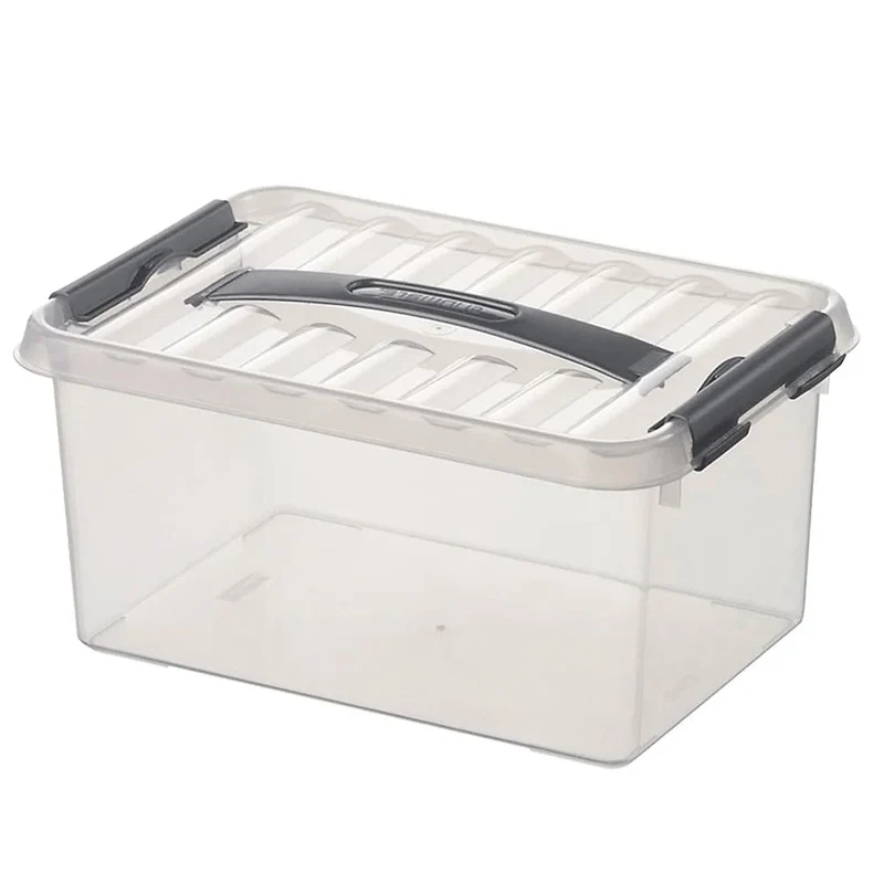Bac transparent avec couvercle 300x200 mm - 140 mm