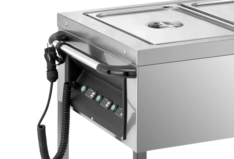 Chariot bain-marie PROFI avec cuve amovible 3x GN 1/1