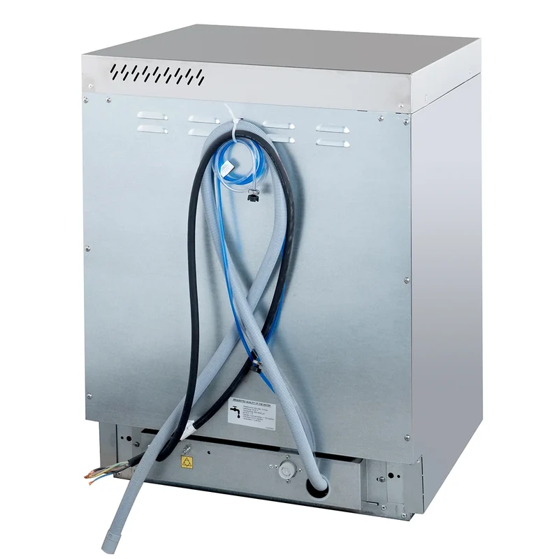 Lave-vaisselle HYPRO Digital 54 SL panier 50x50 cm, avec doseur de détergent & de produit de rinçage, avec pompe de vidange, pompe de surpression, Fabriqué en Europe, 400 V