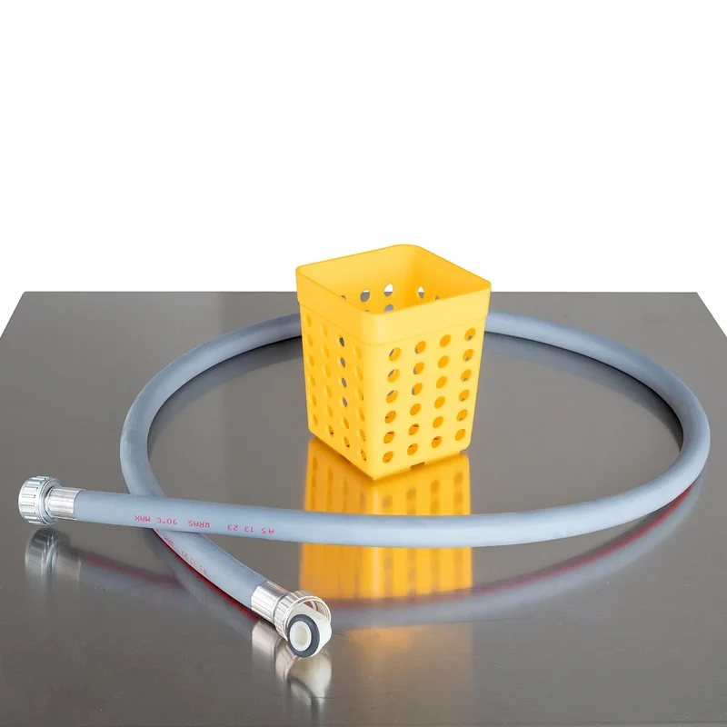 Lave-vaisselle HYPRO Digital 50 SLE panier 50x50 cm, avec doseur de détergent & de produit de rinçage, avec pompe de vidange & adoucisseur, pompe de surpression, Fabriqué en Europe, 230 V