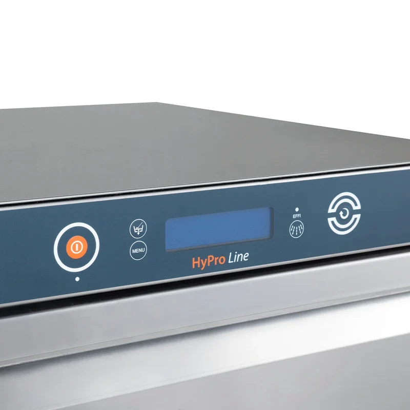 Lave-vaisselle HYPRO Digital 50 SL panier 50x50 cm, avec doseur de détergent & de produit de rinçage, avec pompe de vidange, pompe de surpression, Fabriqué en Europe, 230 V