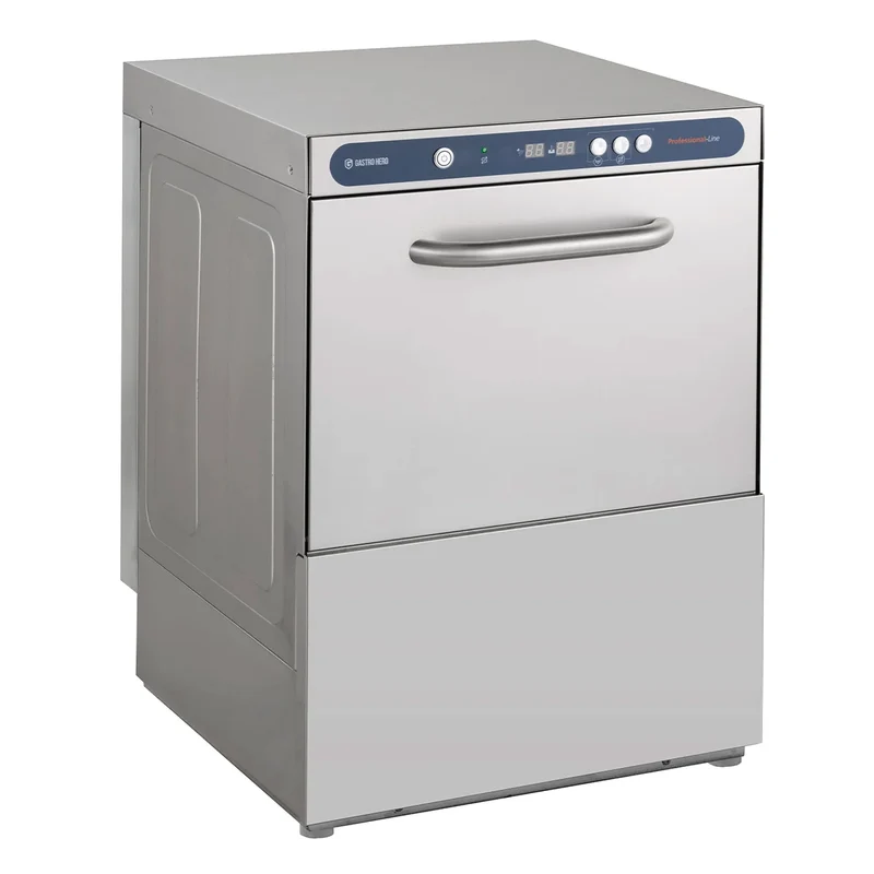 Lave-vaisselle PROFI Digital 54 SL panier 50x50 cm, avec doseur de détergent & de produit de rinçage, avec pompe de vidange, Fabriqué en Europe, 400 V