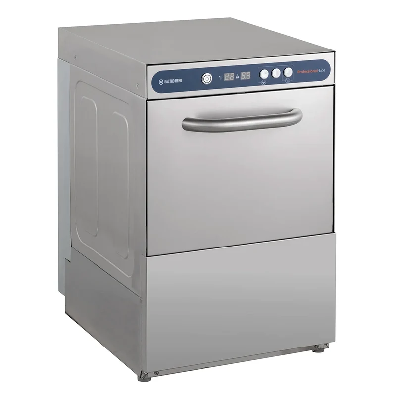 Lave-verres PROFI Digital 40 SL 40 x 40 cm (panier), avec doseur de détergent & doseur de produit de rinçage, avec pompe de vidange, Fabriqué en Europe, 230 V