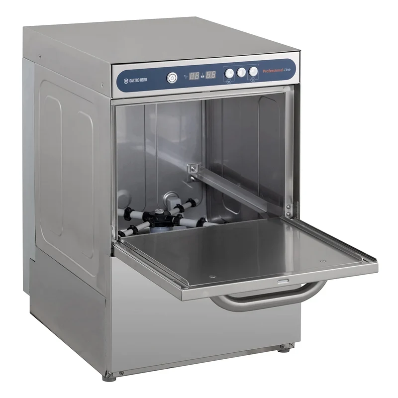 Lave-verres PROFI Digital 40 SL 40 x 40 cm (panier), avec doseur de détergent & doseur de produit de rinçage, avec pompe de vidange, Fabriqué en Europe, 230 V