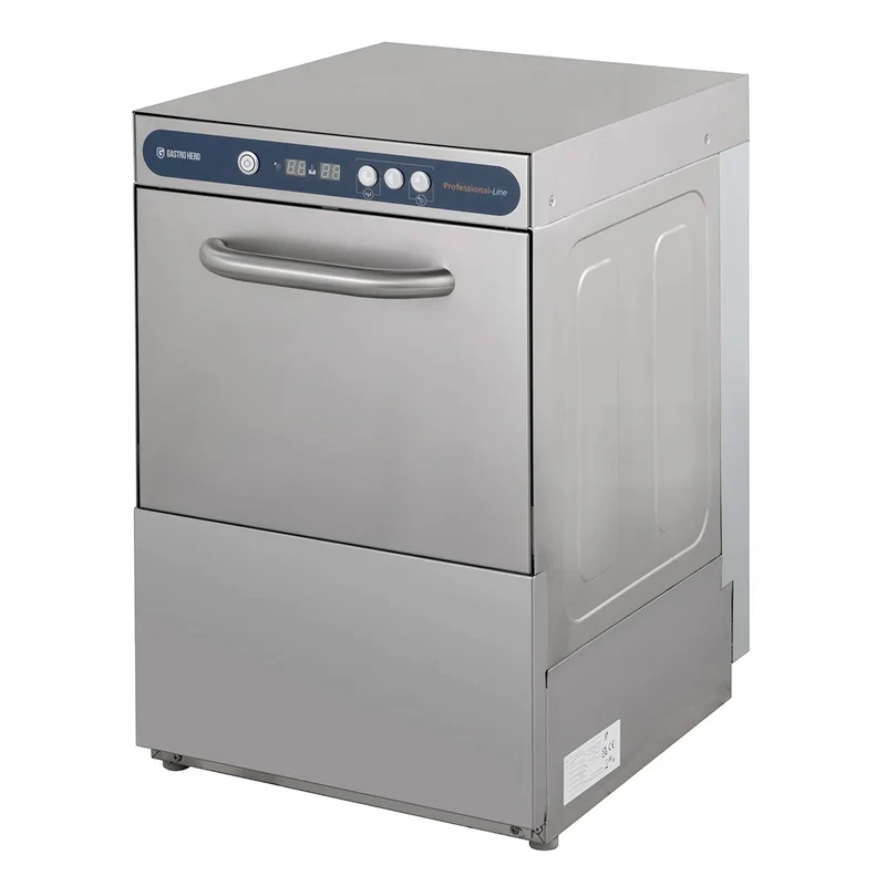 Lave-verres PROFI Digital 40 SL 40 x 40 cm (panier), avec doseur de détergent & doseur de produit de rinçage, avec pompe de vidange, Fabriqué en Europe, 230 V