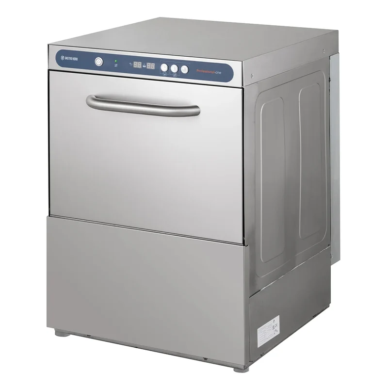 Lave-vaisselle PROFI Digital 50 SL panier 50x50 cm, avec doseur de détergent & de produit de rinçage, avec pompe de vidange, Fabriqué en Europe, 230 V