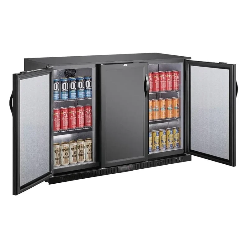 Arrière-bar réfrigéré Polar Série G 3 portes, 320 L