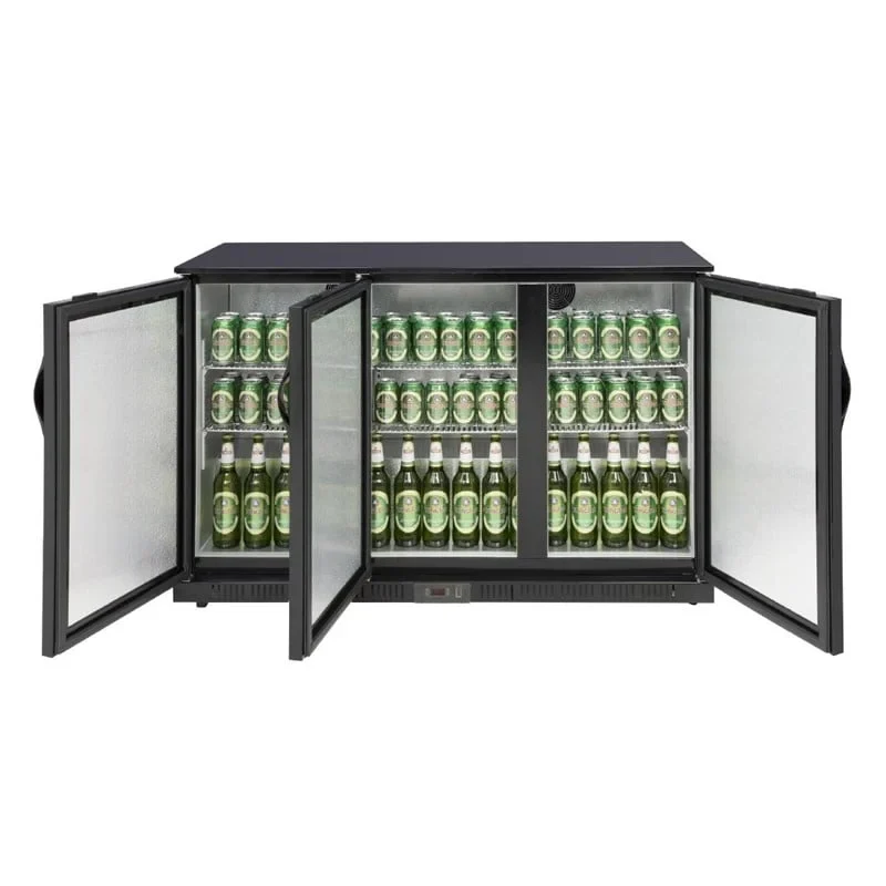 Arrière-bar réfrigéré Polar Série G 3 portes, 320 L
