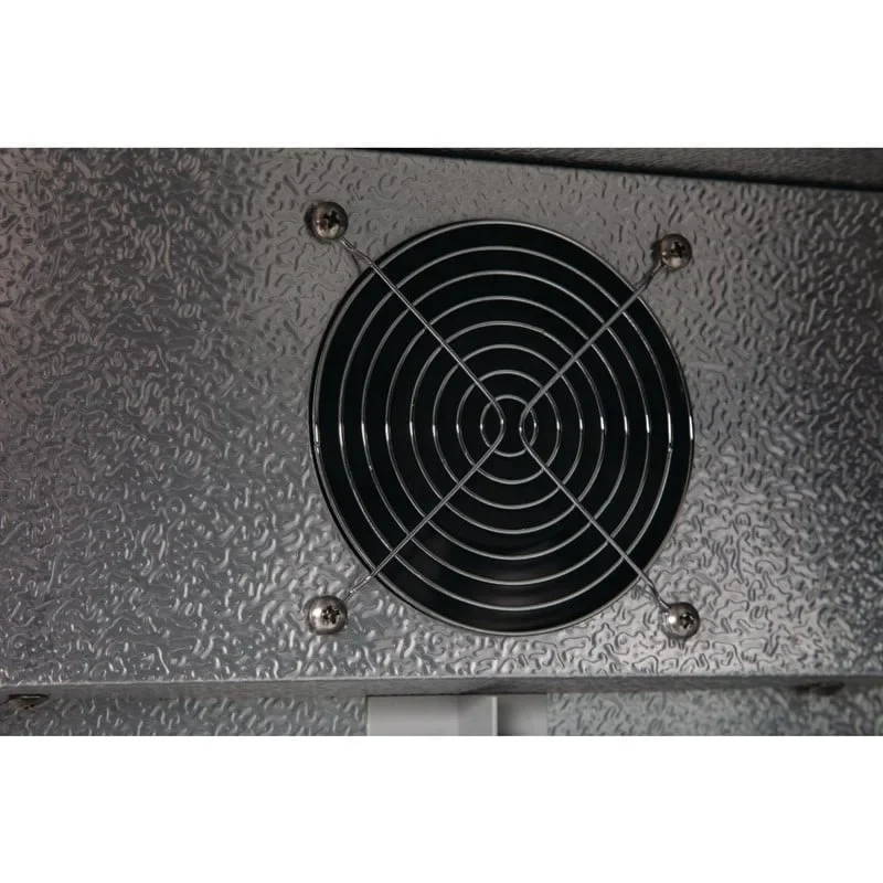 Arrière-bar réfrigéré en inox Polar Série G avec 2 portes battantes 208 L