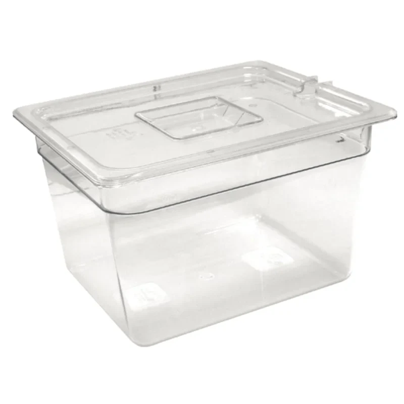 Bac GN 1/2 Vogue en polycarbonate - profondeur 100 mm