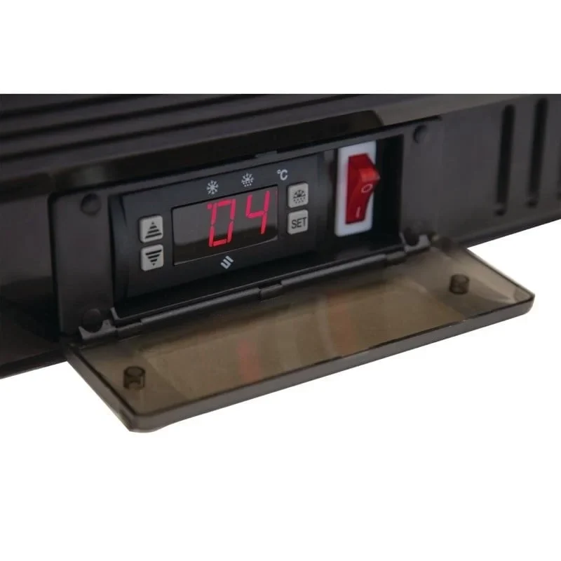 Arrière-bar réfrigéré Polar Série G modèle bas 3 portes coulissantes 320L